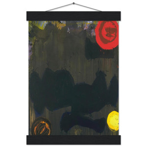 John Hoyland  Gadal 101186  1986 Museum-Quality Matte Paper Poster with Hanger