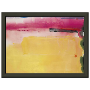 Helen Frankenthaler BlackEyed Susan 1988 Metal Framed Art Print Poster