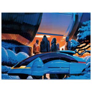 Syd Mead  Syd Mead N2 Wood Print