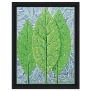 Rene Magritte  THE GOOD SEASON 1961 Framed Canvas