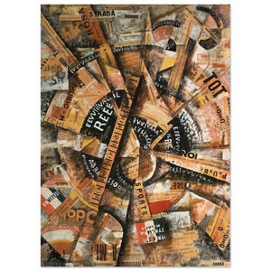 Carlo Carra: Interventionist Freeword Painting 1914