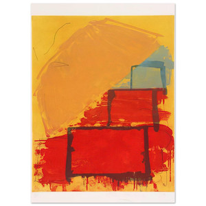 John Hoyland  Trickster  1979 Fine Art Poster / Art Print