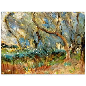 John Singer Sargent  LANDSCAPE N12 Wood Print