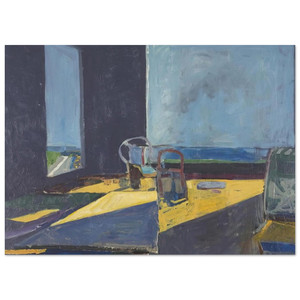 Richard Diebenkorn  Interior with View of the Ocean Fine Art Poster / Art Print