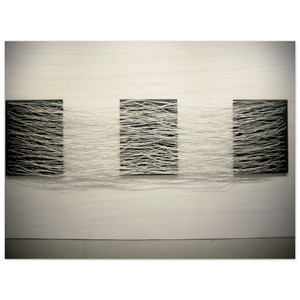 Eva Hesse  METRONOMIC IRREGULARITY II 1966 Wood Print