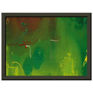 Helen Frankenthaler  Petroglyphs 1990 Premium Metal Framed Art Print / Poster