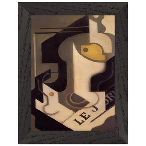 Juan Gris  LEMON Premium Wooden Framed Art Print / Poster