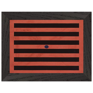 Donald Judd  Untitled  1961 N4 Premium Wooden Framed Art Print / Poster