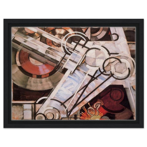 Frantisek Kupka  Drill Framed Canvas