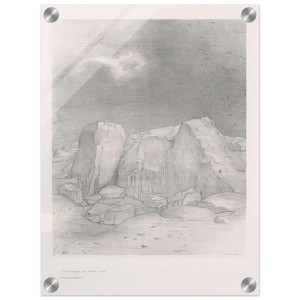 Odilon Redon Arid Knoll Plain Plate 7 1896 Acrylic Print