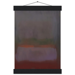 Esteban Vicente  UNTITLED 1967 N4 Museum-Quality Matte Paper Poster with Hanger