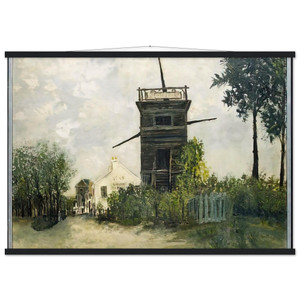 Maurice Utrillo THE WINDMILL AT SANNOIS 1912 Matte Poster with Hanger