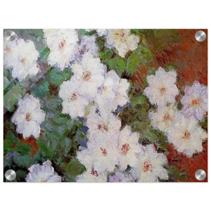 claude monet  Clematis Acrylic Print