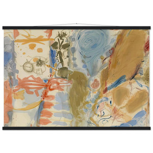 Helen Frankenthaler Western Dream 1957 Poster with Hanger