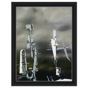 Yves Tanguy  Phantoms Framed Canvas