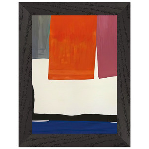 Helen Frankenthaler The Human Edge 1967 Wood Framed Art Print Poster