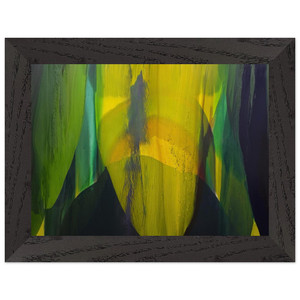 Paul Jenkins Phenomena Lasting Dawn 1977 Premium Wood Framed Art Print / Poster