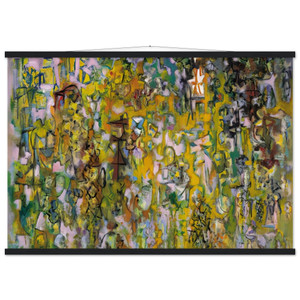 Ad Reinhardt  Number 6  1946 Museum-Quality Matte Paper Poster with Hanger