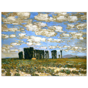 Childe Hassam  Harney Desert Landscape Aluminum Print