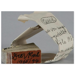 Dieter Roth  Quick  1965 Fine Art Poster / Art Print