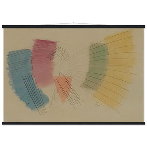 John Ferren  Untitled  1933 Museum-Quality Matte Paper Poster with Hanger