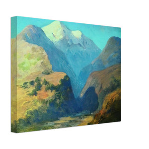 Arkhyp Kuindzhi  Snowy mountain peaks Caucasus Canvas