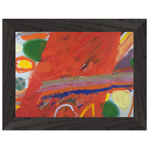 Albert Irvin  Empress  1982 Premium Wooden Framed Art Print / Poster