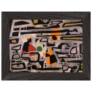 Alfred Manessier  Hiver  1950 Premium Wooden Framed Art Print / Poster