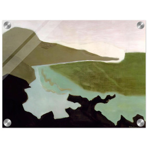 Milton Avery  Green Sea  1954 Acrylic Print