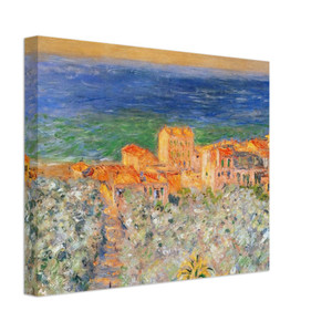 claude monet  Burgo Marina at Bordighera Canvas