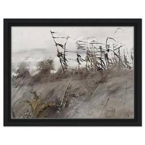 Andrew Wyeth  NOVEMBER FIRST 1950 Framed Canvas