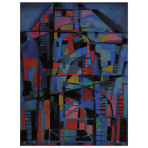 Alfred Manessier  Angelus domini nuntiavit mari  1947 Wood Print