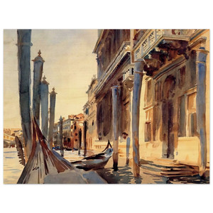 John Singer Sargent  Grand Canal Venice Wood Print