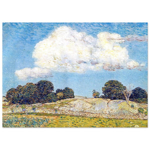 Childe Hassam  Dragon Cloud Old Lyme Fine Art Poster / Art Print