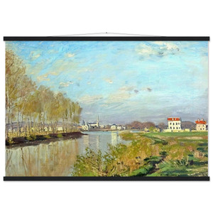 claude monet  Argenteuil The Seine Museum-Quality Matte Paper Poster with Hanger