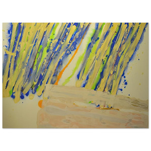 Albert Irvin  Vincent  1979 Fine Art Poster / Art Print