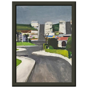 Richard Diebenkorn  Ingleside Premium Metal Framed Art Print / Poster