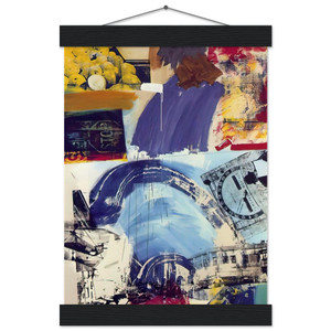 Robert Rauschenberg  HARBOR Museum-Quality Matte Paper Poster with Hanger