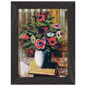 Moise Kisling  NOT IDENTIFIED 12 N2 Premium Wooden Framed Art Print / Poster