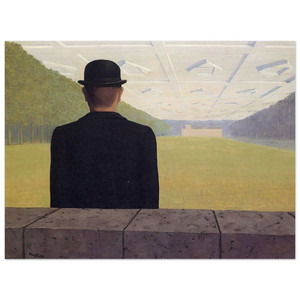 Rene Magritte  THE GREAT CENTURY 1954 Wood Print