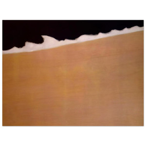 Milton Avery  Black Sea  1959 Wood Print