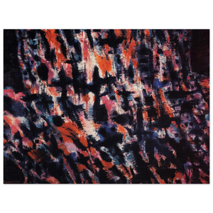 Alfred Manessier  Passion  1982 Wood Print