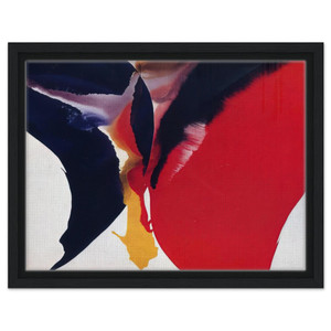 Paul Jenkins Untitled Color Field Lyrical Abstraction N2 Framed Canvas