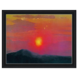 Arkhyp Kuindzhi  Red sunset Framed Canvas