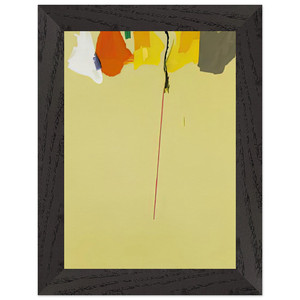 Helen Frankenthaler  Rapunzel 1974 Premium Wooden Framed Art Print / Poster
