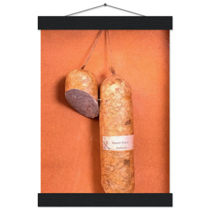 Dieter Roth Literature Sausage 1974 Poster with Hanger