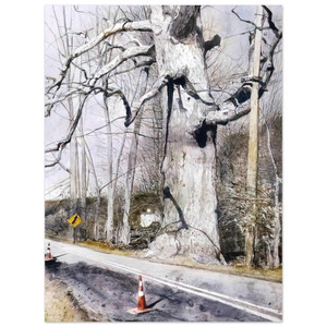 Andrew Wyeth  WALKING STICK Aluminum Print