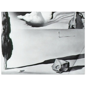 Salvador Dali  DESIGN FOR THE SET OF THE FILM SPELLBOUND Aluminum Print