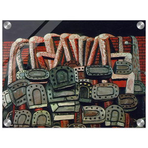 Philip Guston  ANCIENT WALL Acrylic Print