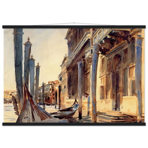 John Singer Sargent Grand Canal Venice Museum Matte Paper Poster with Hanger
